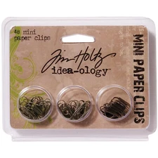 IdeaOlogy Metal Paper Clips .625" 48/Pkg by Tim Holtz - Advantus Product TH92791