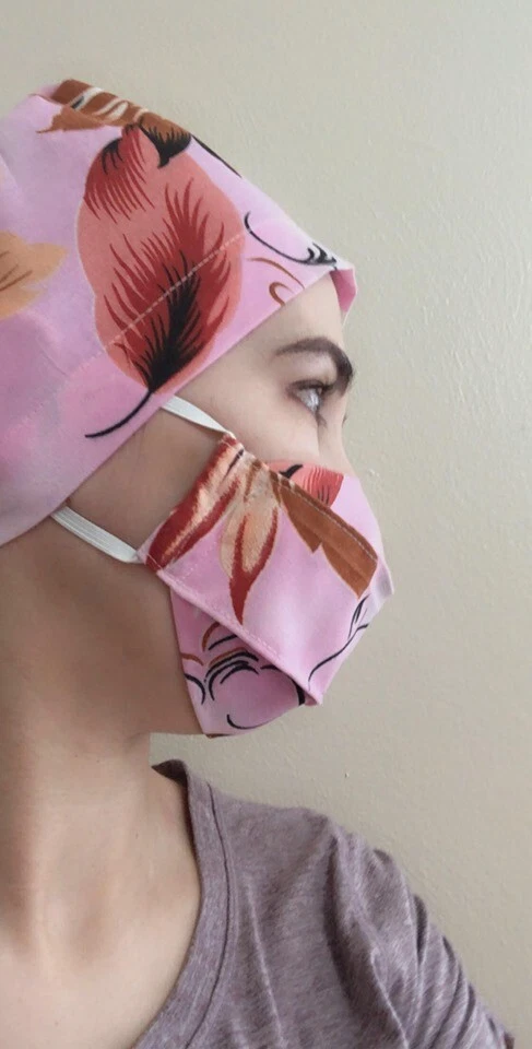 Gorra Exfoliante Unisex Doctor Enfermera, Máscara de Tela Foto 2 de 4