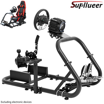Supllueer Racing Simulator Cockpit Stand Fit Logitech G920 G29 Thrustmaster T300