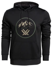 Vortex Optics Three Peaks Men Performance Hoodie Black 2XL 221-31-BLK2X