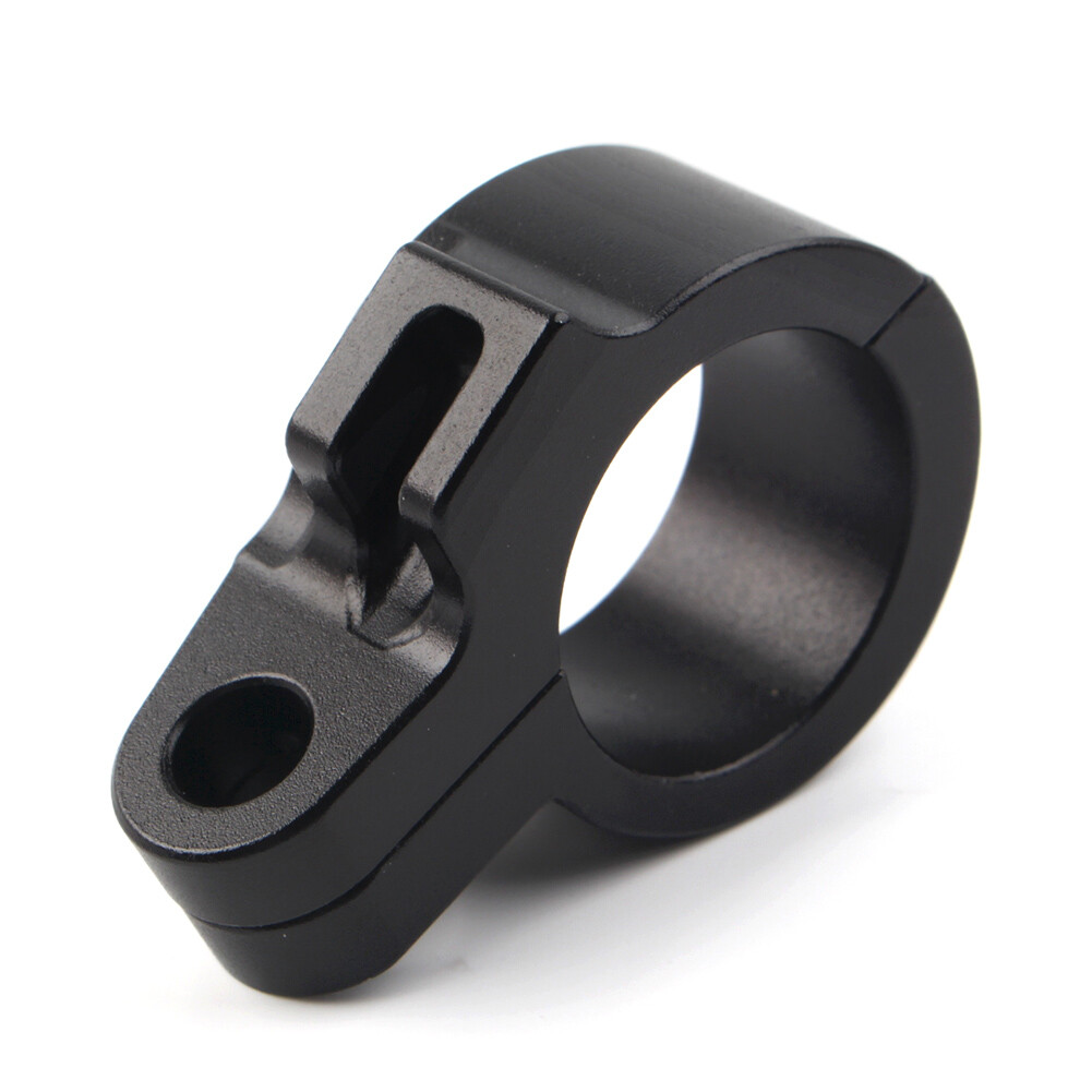 Front Brake Hose Cable Clamp Line Holder For HONDA CR80R CR85R CR125R/250R Black