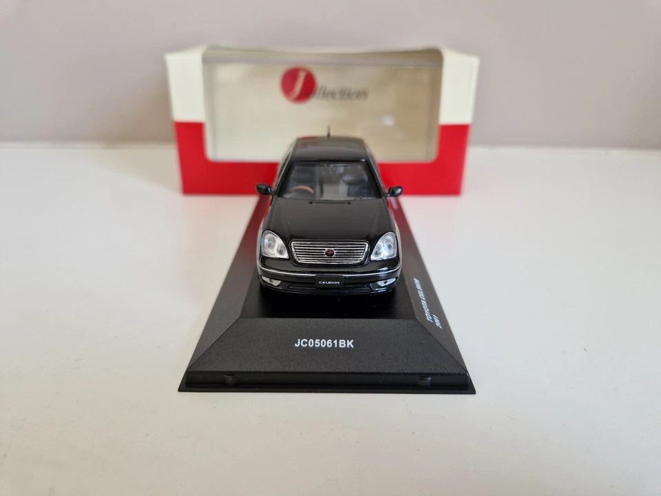 Kyosho J-Collection 1/43 Toyota Celsior - negro brillante - 2001 - JC05061BK - Imagen 2 de 4