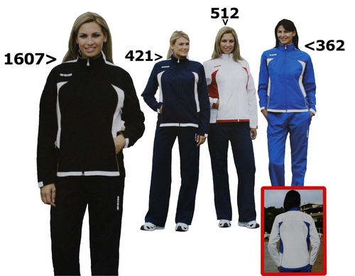 TUTA SPORTIVA ERREA GEM COMPLETO TEMPO LIBERO DONNA CALCIO VOLLEY SPORT  PISCINA | eBay
