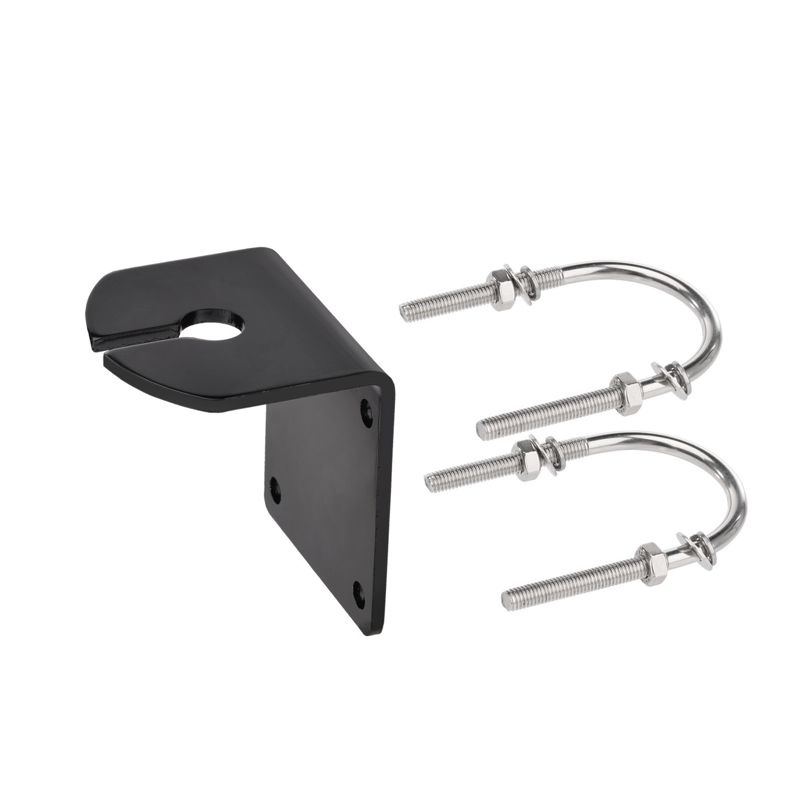 U Bolt L-Bracket Antenna Mount Strong Durable Outdoor Antenna Pole Mast Mounting