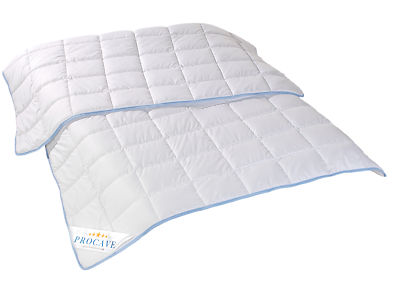 PROCAVE TopCool Sommerdecke Bettdecke kochfest Steppdecke Decke Leichtbettdecke