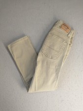 Levis Boys Denim Jeans 10 Regular Brown Skinny Fit Solid Casual 5 Pockets