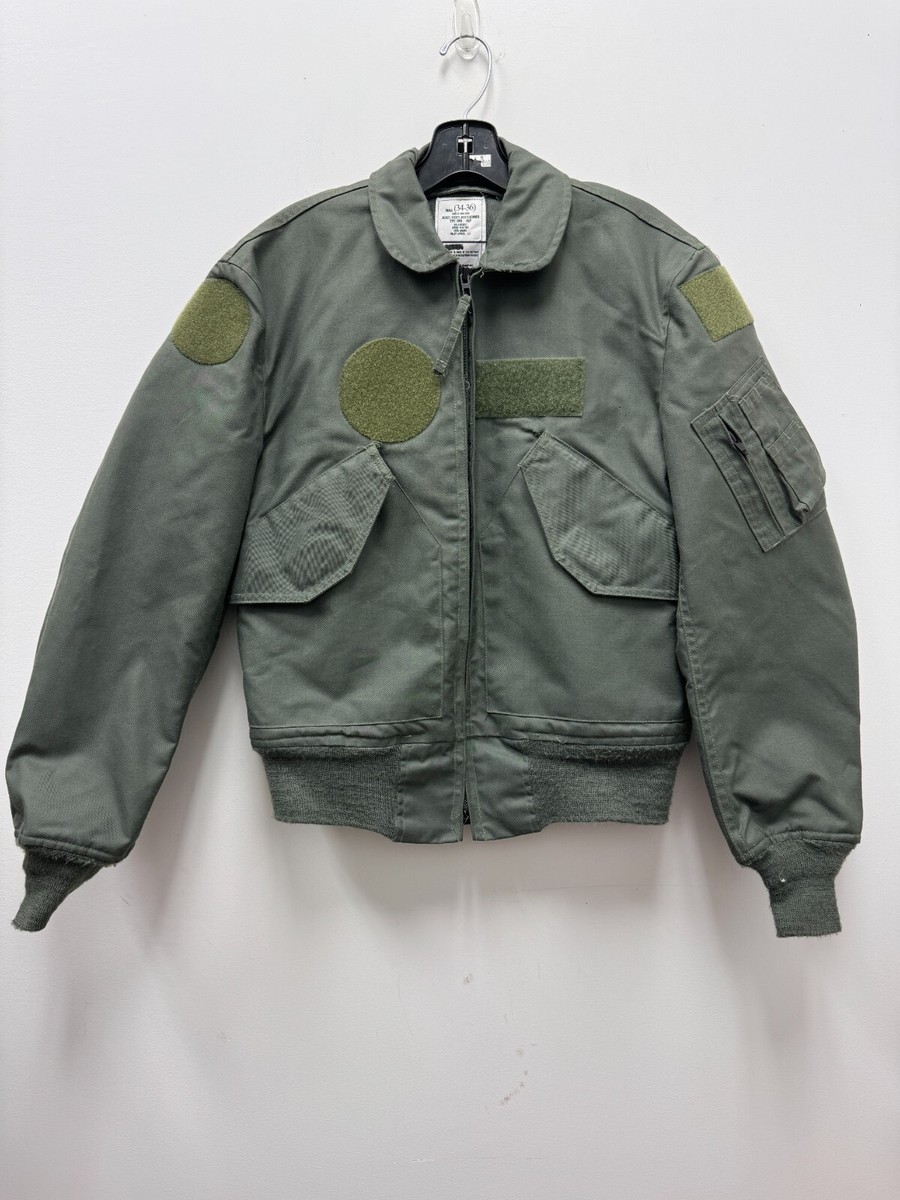 GENUINE USAF GREEN NOMEX FIRE RESISTANT SUMMER FLYERS JACKET