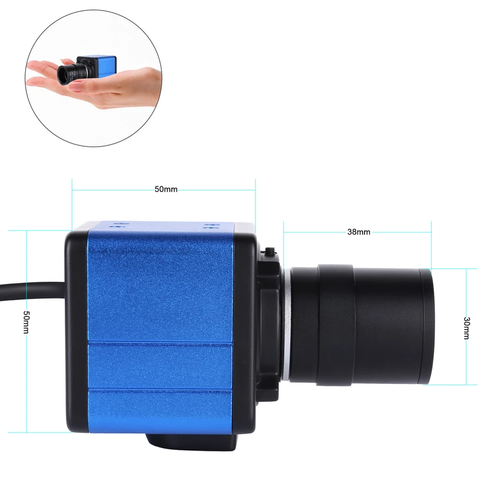 1080P Computer Camera Webcam 2 Megapixels 5X Optical Zoom 155 Degree Wide View - Image 2 of 4