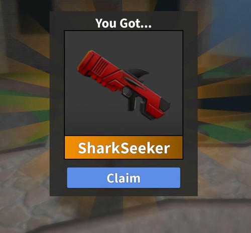 NERF GUN MM2 SHARK SEEKER FOR Roblox 
