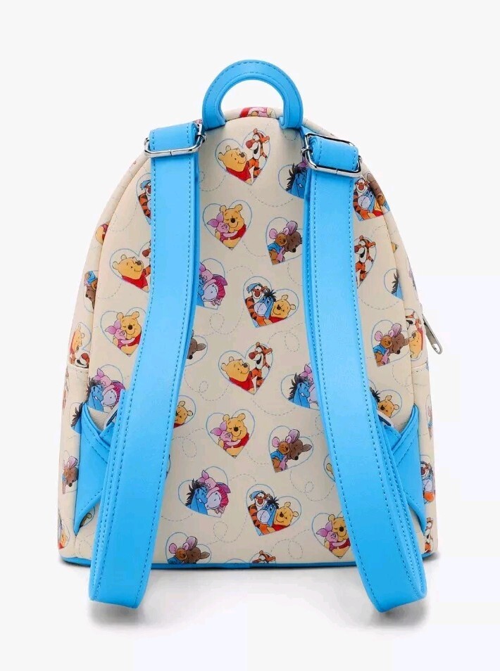 NWT Loungefly Disney Winnie The Pooh Hugs Tigger Eeyore  display picture 2