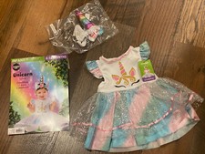Way to Celebrate Infant Daydream Unicorn Rainbow Halloween Costume 6-12 Months