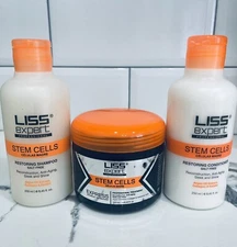 LIss Expert Stem Cells Professional Treatment Keratin, Shampoo ,Conditioner kit