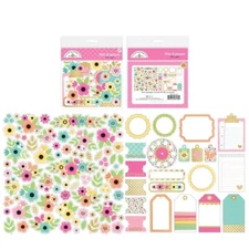 Doodlebug ~ HELLO AGAIN ~ Bits & Pieces Die Cuts