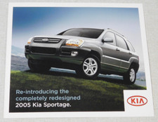 2005 Kia Sportage advertsing brochure