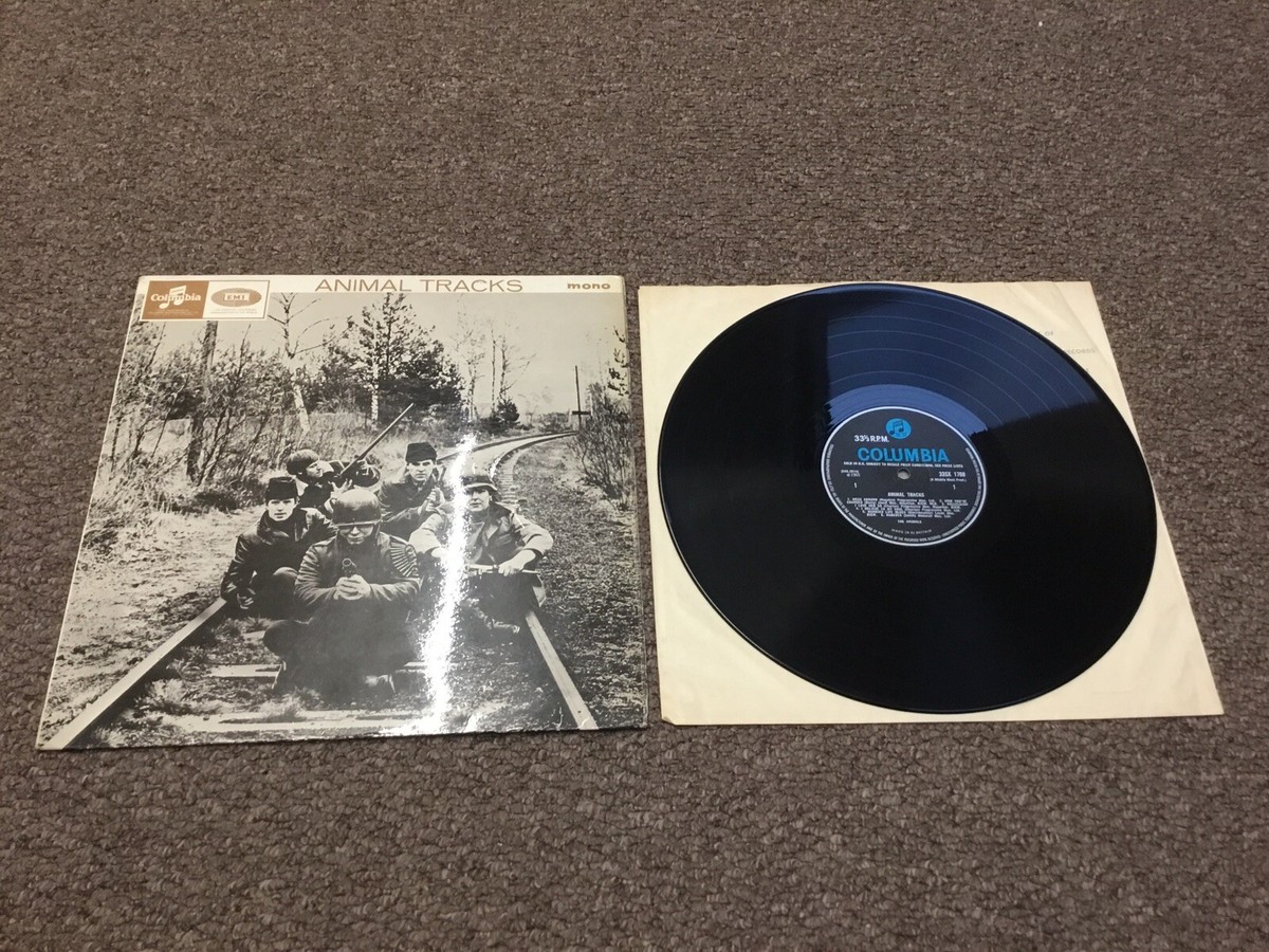 The Animals-Animal Tracks 1965 1st Press Blue / Black Columbia