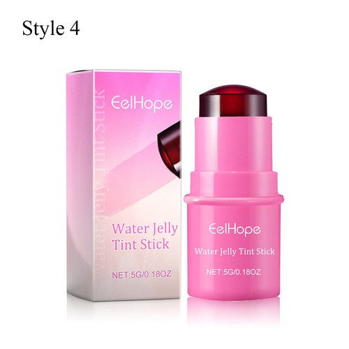 1Pc Water Jelly Tint Stick Makeup Moisturizing and Plump Lip Gloss Stick + - Picture 20 of 24