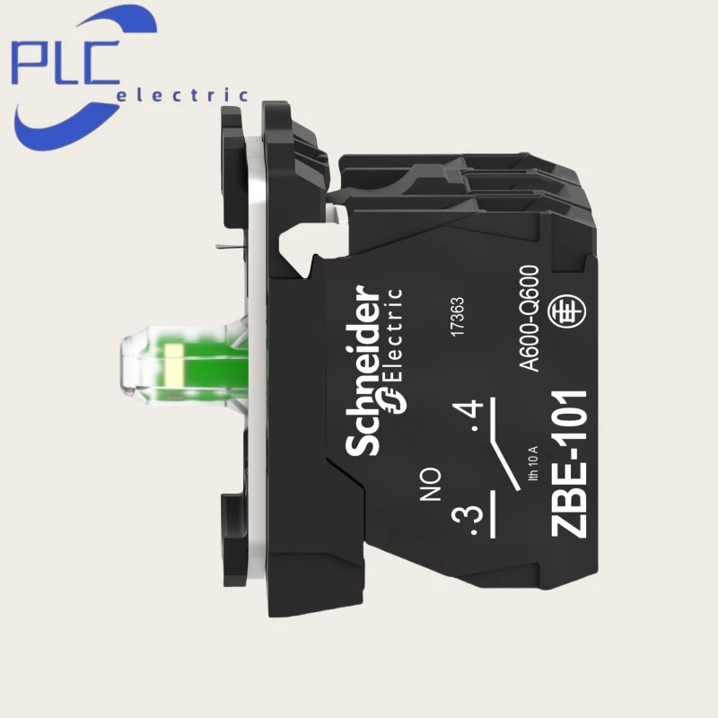 SCHNEIDER ELECTRIC ZB5AW0G15 LampMod/ContactBlock, 1NO/1NC, Blanco, 22 mm 6HW67 Foto 2 de 3