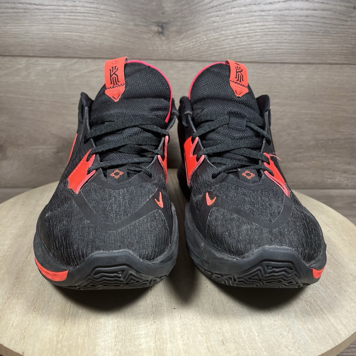Nike Kyrie 5 Low Black Bright Crimson Basketball Shoes