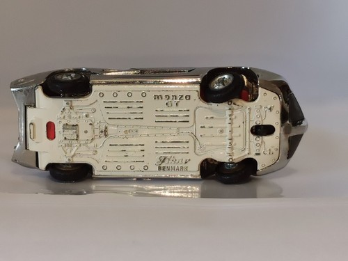 rare old Tekno 1/43 Opel Chevrolet Corvair Monza GT chrome 1969 - Picture 5 of 5