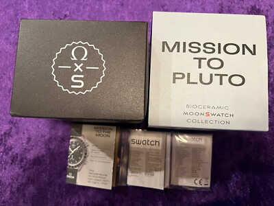Swatch Mission to Pluto 紙袋付き Swatch Mission to Pluto 紙袋付き Swatch Mission to Pluto