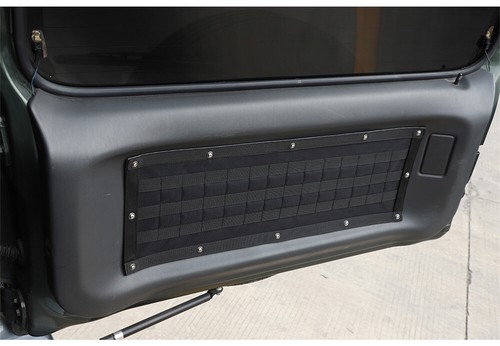 Black Tailgate Storage Bag Case Cover Tool Organizer For Suzuki Jimny 2012-2017 - Picture 5 of 10