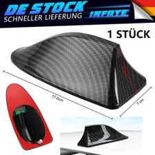 Universal Shark Auto Antenne Haifischflosse Radio Dachantenne AM FM Carbon Look