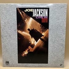 Joe Jackson, Live in Tokyo Video LASERDISC 1988 Preowned