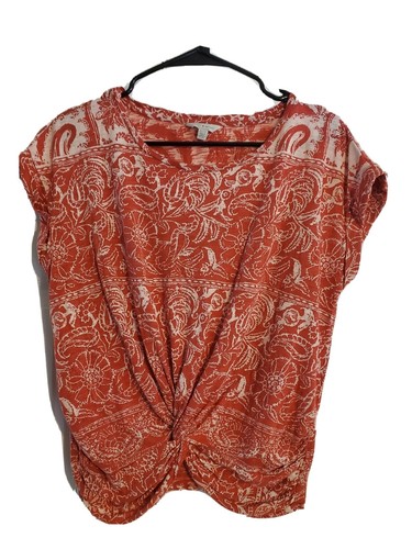 Lucky Brand Front Tye Top SzXS
