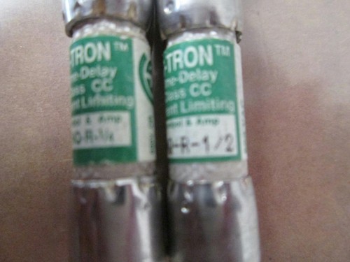 (4)Cooper Bussmann FNQ-R-3;/FNQ-R-1/2;FNQ-R-1/4 CC-Tron Time Delay Midget Fuses - Picture 12 of 12