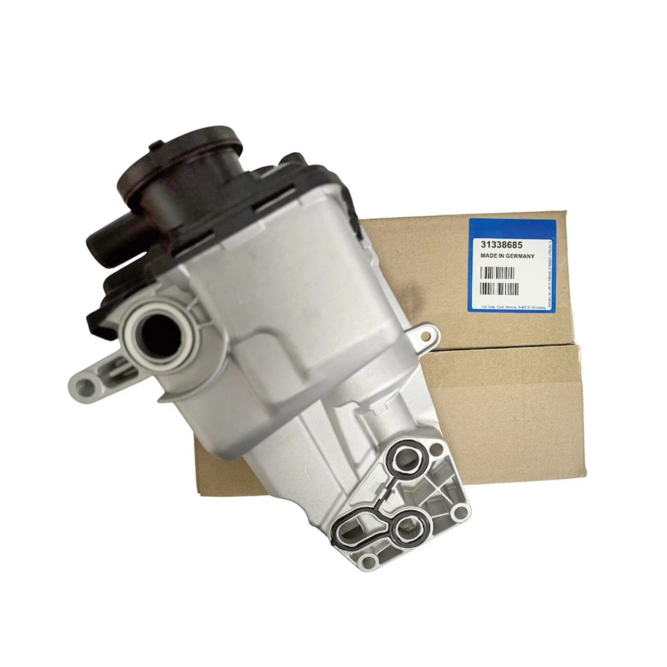 PCV Valve Oil Trap Oil 31338685 Filter Housing For 2004-2014 Volvo C70 S40 V50 Foto 2 de 4