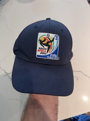 FIFA World Cup Hat Adult Blue Futbol 2010 South Africa Soccer