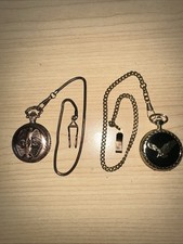 Double Eagle Pocket Watch and Calvin Hill Eagle Pocket Watch