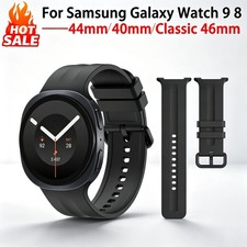 Soft Silicone Strap Watch Band For Samsung Galaxy Watch 9/8 40/44mm 8Classic46mm