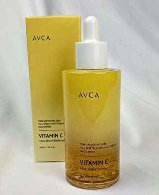 Avca True Brightening Vitamin C Blemish Serum, 1 pack, 100ml Authentic K-Beauty