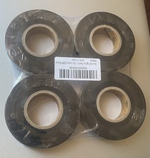 4pcs. PVC ELECTRICAL INSULATION TAPE,18mm.thick,60 Ft.long Each