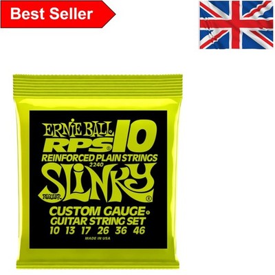 Regular Slinky RPS nickelumwundene Saiten für E-Gitarre - Stärke 10-46, hergestellt in den USA