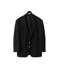 Vtg Hunt Valley for Penner’s (TX) Men’s Black Blazer 2 Button 66L Made In USA