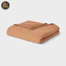 King TENCEL  Lyocell Waffle Bed Blanket - Ivory - Threshold  