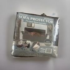 Sofa Protector Fits Most Three-seat Sofas Reversible Machine, Washable, Durable