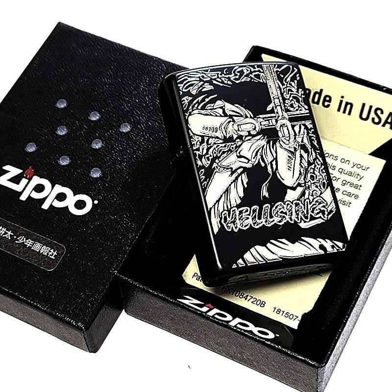 Zippo Kouta Hirano Andersen Cross Hellsing Matte Black Regular