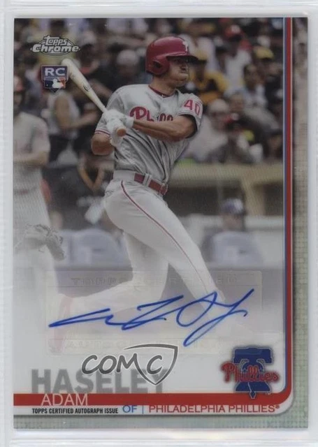 2019 Topps Chrome Update Target Auto Adam Haseley #CUA-AH Rookie Auto RC 0nr3