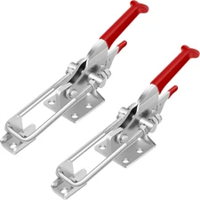 2 Pack Heavy Duty Toggle Latch Clamps 2000lbs Adjustable Latch Lock Smoker