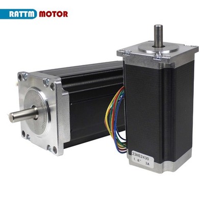 US SHIP】2 PCS Nema23 Stepper Motor 23HS2430 Single Shaft 57*57*112mm 425oz-in 3A