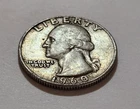 1960-D Washington Quarter • 90% Silver • Circulated • X90