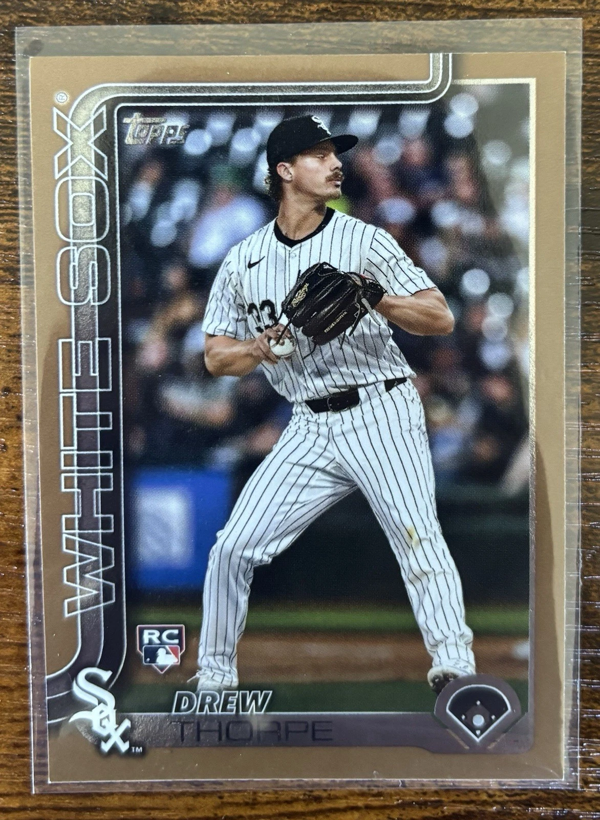 2025 Topps Series 1 - Drew Thorpe #320 Gold /2025 (RC)