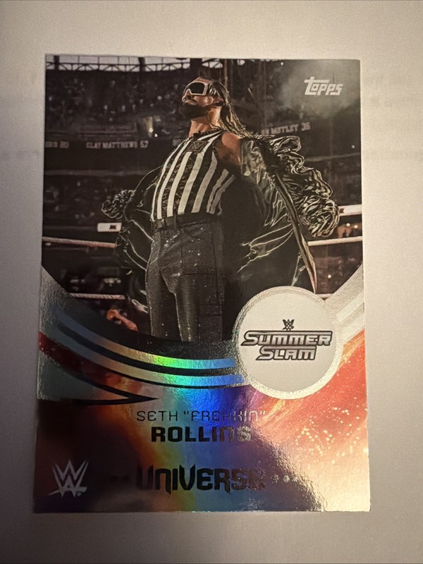 Seth Rollins 2025 Topps Universe WWE Summerslam Variation #278