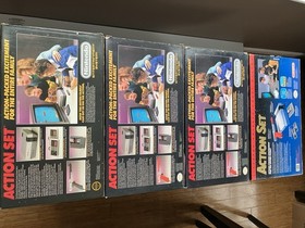4 Empty Nintendo entertainment system action set NES Box and Styrofoam Only