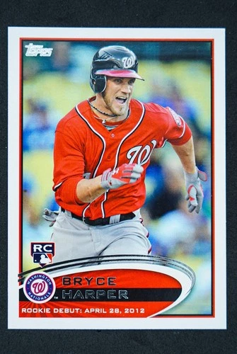 2012 Topps Update Series Rookie Debut Bryce Harper #US183 RC MLB White HOF Paper