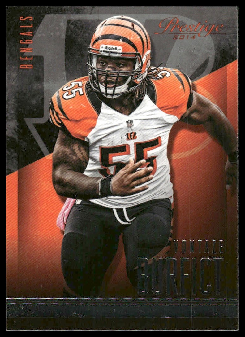 Vontaze Burfict 2014 Panini Prestige #37 Cincinnati Bengals