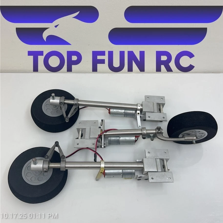 Century Jet Models Tri-Gear Electric Main & Nose Retracts  - Image 2 of 4